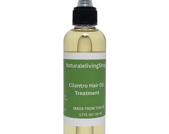 Cilantro hair oil treatment