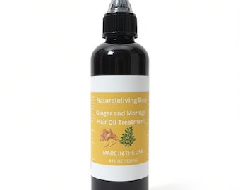 Organic Moringa and Ginger Hair oil Treatment