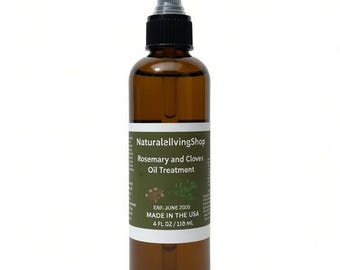 Rosemary and Clove scalp and hair oil
