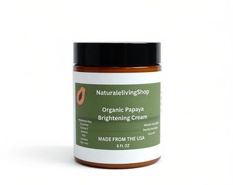 Organic Papaya Brightening Body Cream