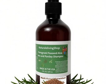 Rosemary Flaxseed Fenugreek and Alo Vera Natural Champoo