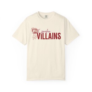 I Prefer Villains T-Shirt | Dark Romance Book Lover Comfort Colors Tee image 6