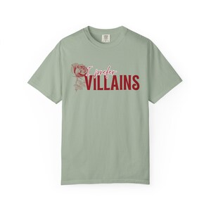I Prefer Villains T-Shirt | Dark Romance Book Lover Comfort Colors Tee image 9