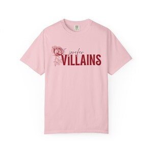 I Prefer Villains T-Shirt | Dark Romance Book Lover Comfort Colors Tee image 14