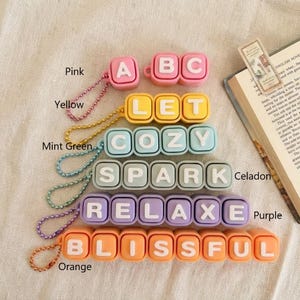 Custom Mechanical Keyboard Fidget Keychain, Personalized Name Stress Relief Toy, 3D Printed EDC Sensory Accessory, Tech Lover Unique Gift