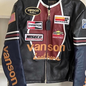 Vanson Star Jacket - Etsy