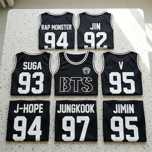 Custom BTS Basketball Jersey Inspired by Arirang, Kpop Gift for Bangtan Fans, Bangtan Shirt, BTS World Tour 2026 Merch, ARMY Outfit