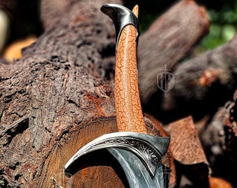 Handcrafted Hobbit Orcrist Sword – Perfect Anniversary, Wedding, Birthday Gift for Husband or Boyfriend | Fantasy Decor for Home WallHanging