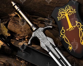Dark Souls Sword Replica | Handcrafted Fantasy Medieval Sword for Collectors, Cosplayers Personalized gift for men