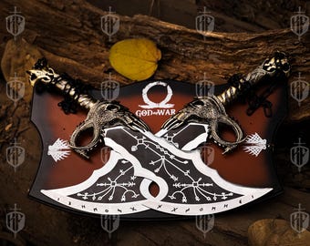 God of War Kratos Blades of Chaos Stainless steel Metal Blades Replica gift for men