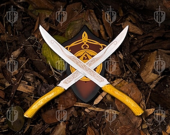 Legolas Greenleaf's Swords - Handmade Fantasy Replica Sword for Display, Gift, and Home Décor