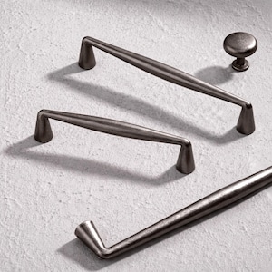 Antique Silver Cabinet Handles Knobs Set, Vintage Drawer Pulls, Zinc Alloy Kitchen Handles Home Decro