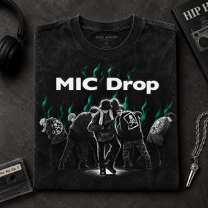 Mic Drop Shirt Jhope - Etsy