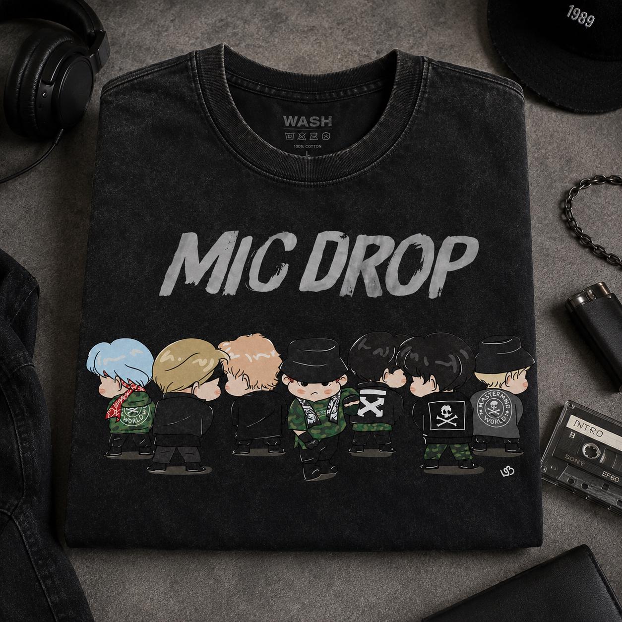 Bts Mic Drop Shirt - Etsy