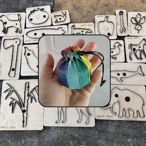 Leren stansmessenset voor portemonnee kleine tent DIY Craft Tool