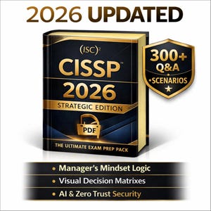 CISSP (ISC) 2026: The Ultimate Exam Prep Pack | 300 Strategic Q A  Expert Scenario Simulations
