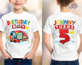 Spersonalizowana koszulka urodzinowa z motywem Auta, koszulka z motywem Zygzaka McQueena, spersonalizowane imię i wiek, koszulka Disneyland Pixar Cars, koszulka urodzinowa Disneyland, koszulka rodzinna