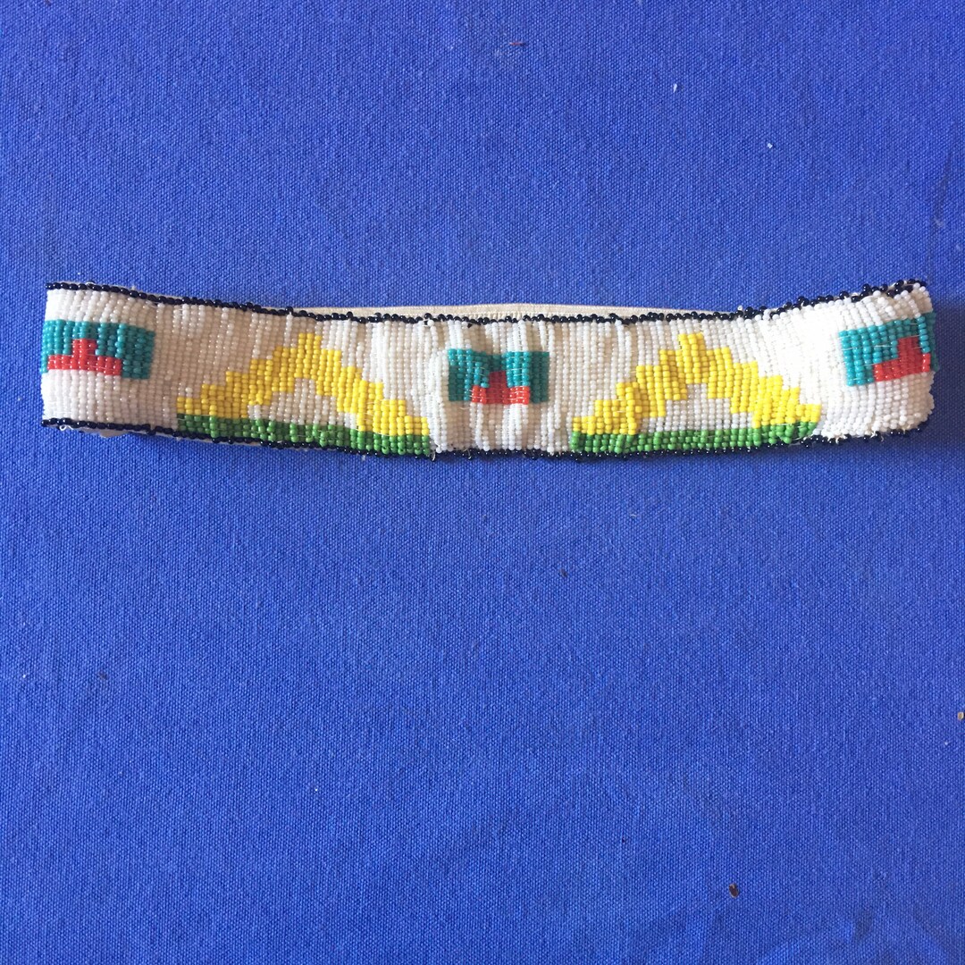 Native American Beaded Head Band Etsy