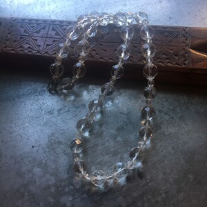 Vintage crystal necklace choker
