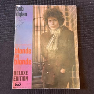 Bob Dylan Blond on Blond Delux Edition lyric song book
