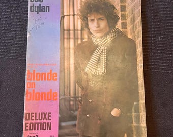 Bob Dylan Blond on Blond Delux Edition lyric song book