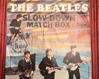 The Beatles Match Box/Slow Down 45