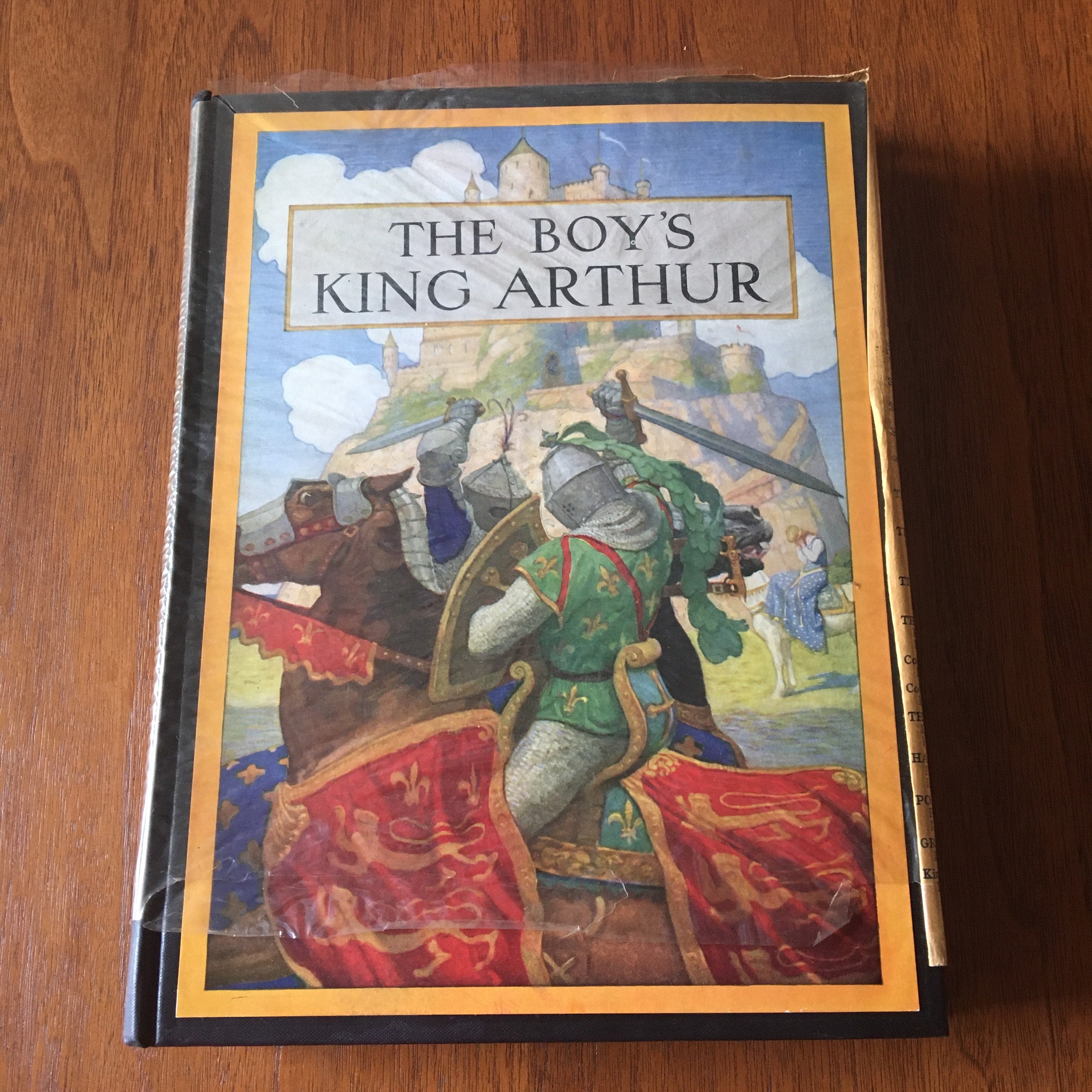 The Boys King Arthur Illustrated by N C Wyeth Etsy Canada