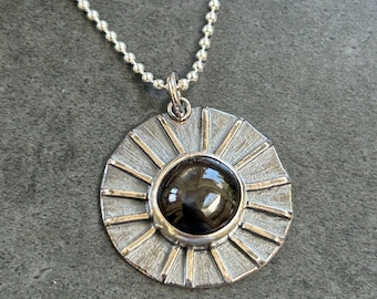Collar de diópsido Estrella Negra