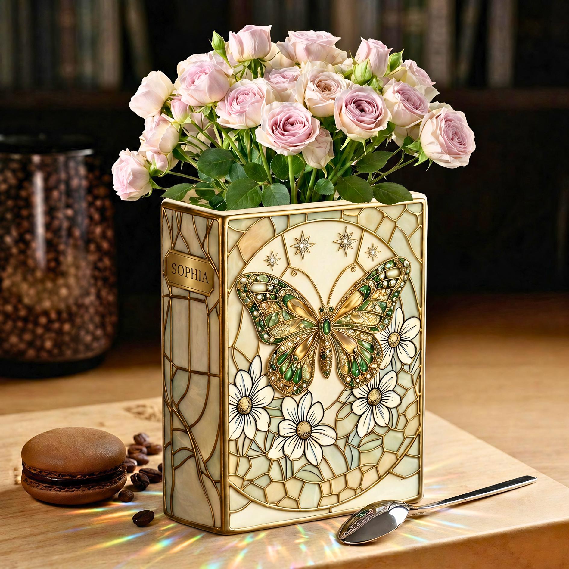 花瓶・フラワースタンド  Butterfly Bloom Vase Butterfly & Blossoms Vase Fresh Floral Vase in Elkton, MD - FAIR