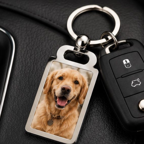 Customized Picture Keychain, Keyring, Memorial keepsake, Couple Photo Gift, for Mom& Dad Gift