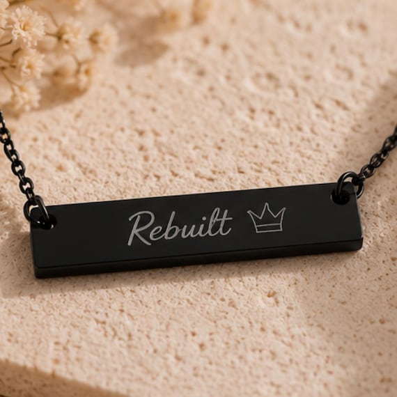 Healing Looks Good on Me Necklace | Life Reset Jewelry for Women | Minimalist Everyday Life Gifts | Glow Up | feminine energy