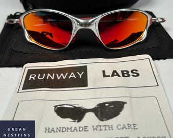 Gafas de sol polarizadas para ciclismo Metal X Juliet, de Fight Club Tyler Durden. Disponibles en todos los colores.