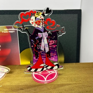 Anime Hazbin Hotel Acrylic Standee: Vaggie Angel Dust Alastor Kimono Version Stand G