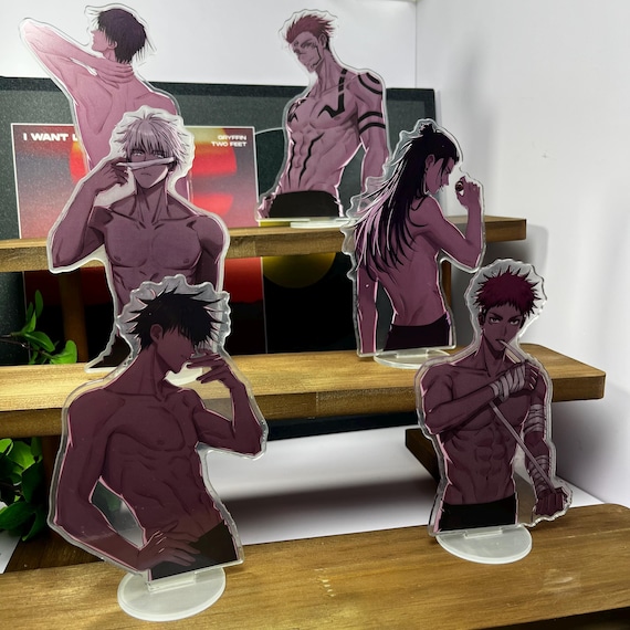 Jujutsu Kaisen Anime Figure: Gojō Satoru Abdominal muscle Ornaments Acrylic Standee Gift