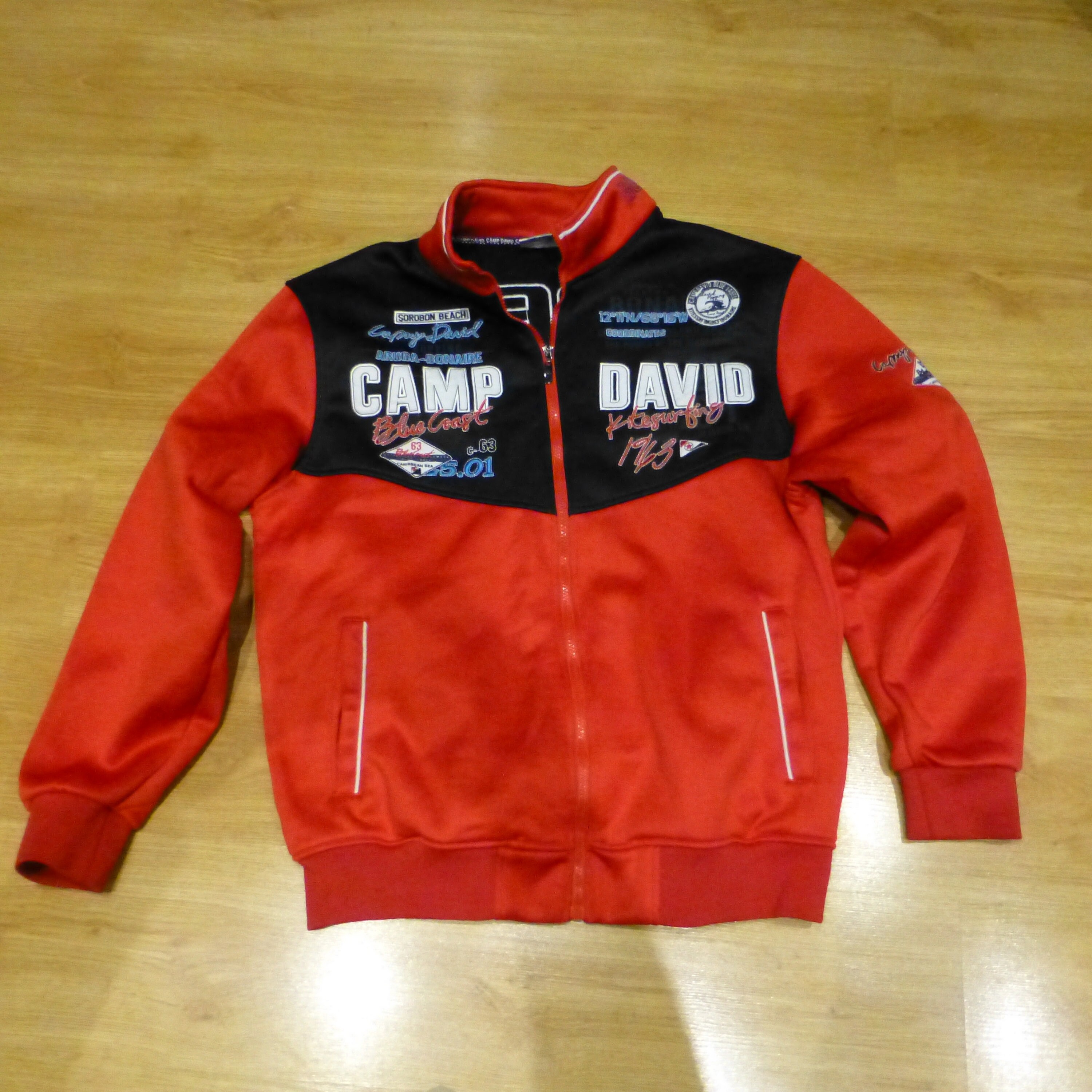 Camp David Jacket 1963 Red San Francisco Bay California Team 25.01  Kitesurfing 1963 Australia Man Size XXXL Sorobon Beach Aruba Bonaire Camp -  Etsy