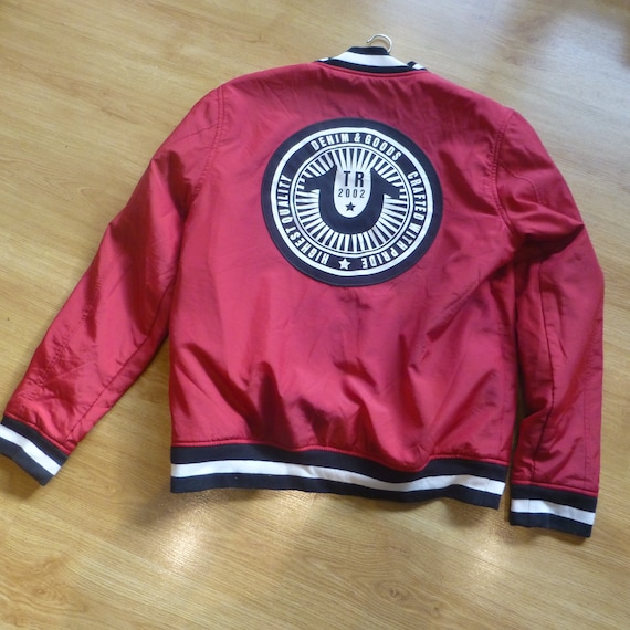 Pink true religion jacket store
