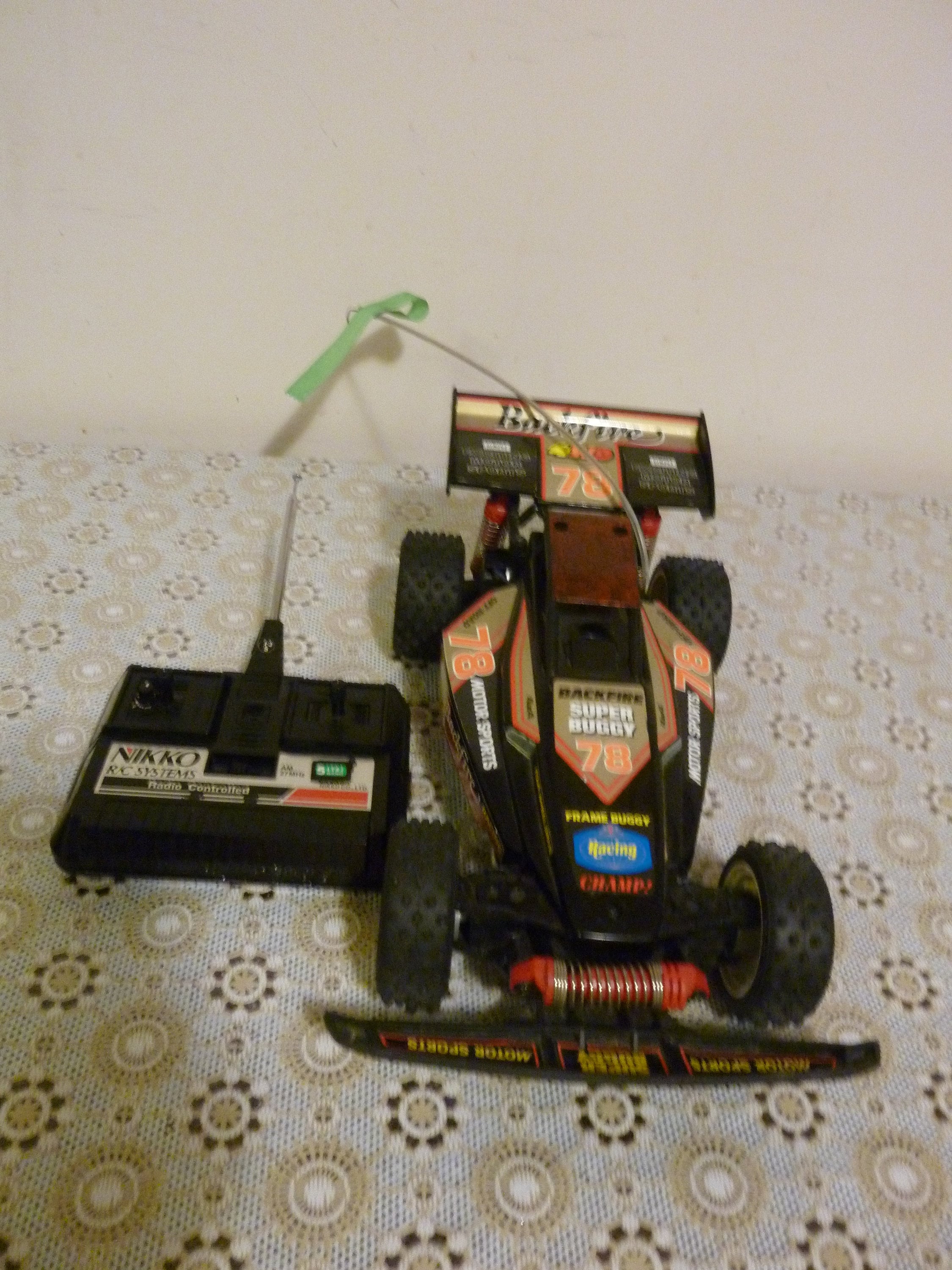 Vintage 80's Nikko Japan 4WD Buggy Backfire Racing - Etsy