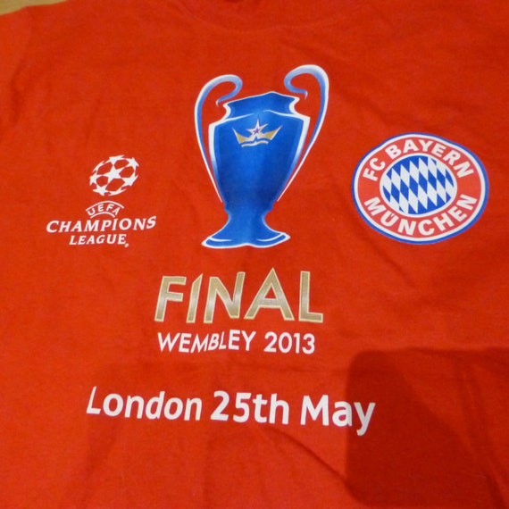 Polo Shirt FC Bayern München Champions League Finale Wembley 2013 S FCB* 