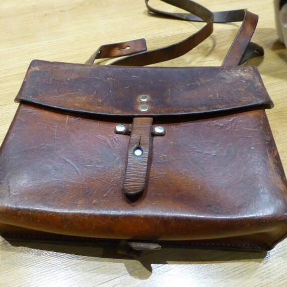 Vintage swiss army leather bags Clearance