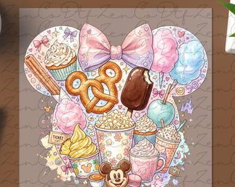 Disney Magic Kingdom 2026 DTF, Disney Magic Kingdom Shirt, Disney Schloss Transfer, Disney Trip DTF Transfer, Valentinstag Maus und Minnie