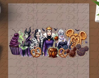 Maleficent Watercolor DTF Transfer, Maleficent Villain DTF, Evil Maleficent, Disney Maleficent Evil queen dtf, Ursula dtf