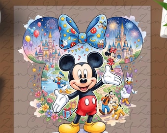 Disney Magic Kingdom 2026 DTF, Disney Magic Kingdom Shirt, Disney Castle Transfer, Disney Trip DTF Transfer, Mickey Mouse dtf