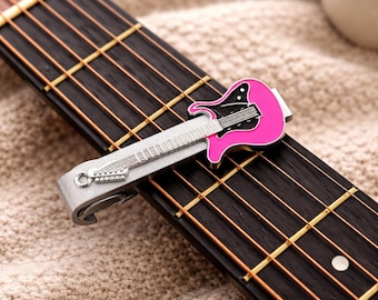 Mini Guitar Capo | Metal Electric Shape for Ukulele, Acoustic