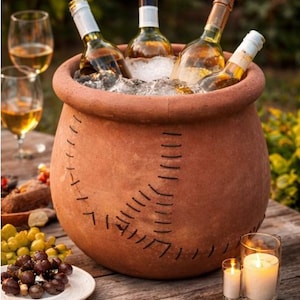 Vaso Wabi Sabi Terracotta, Upcycled Industrial - Vaso Riciclato