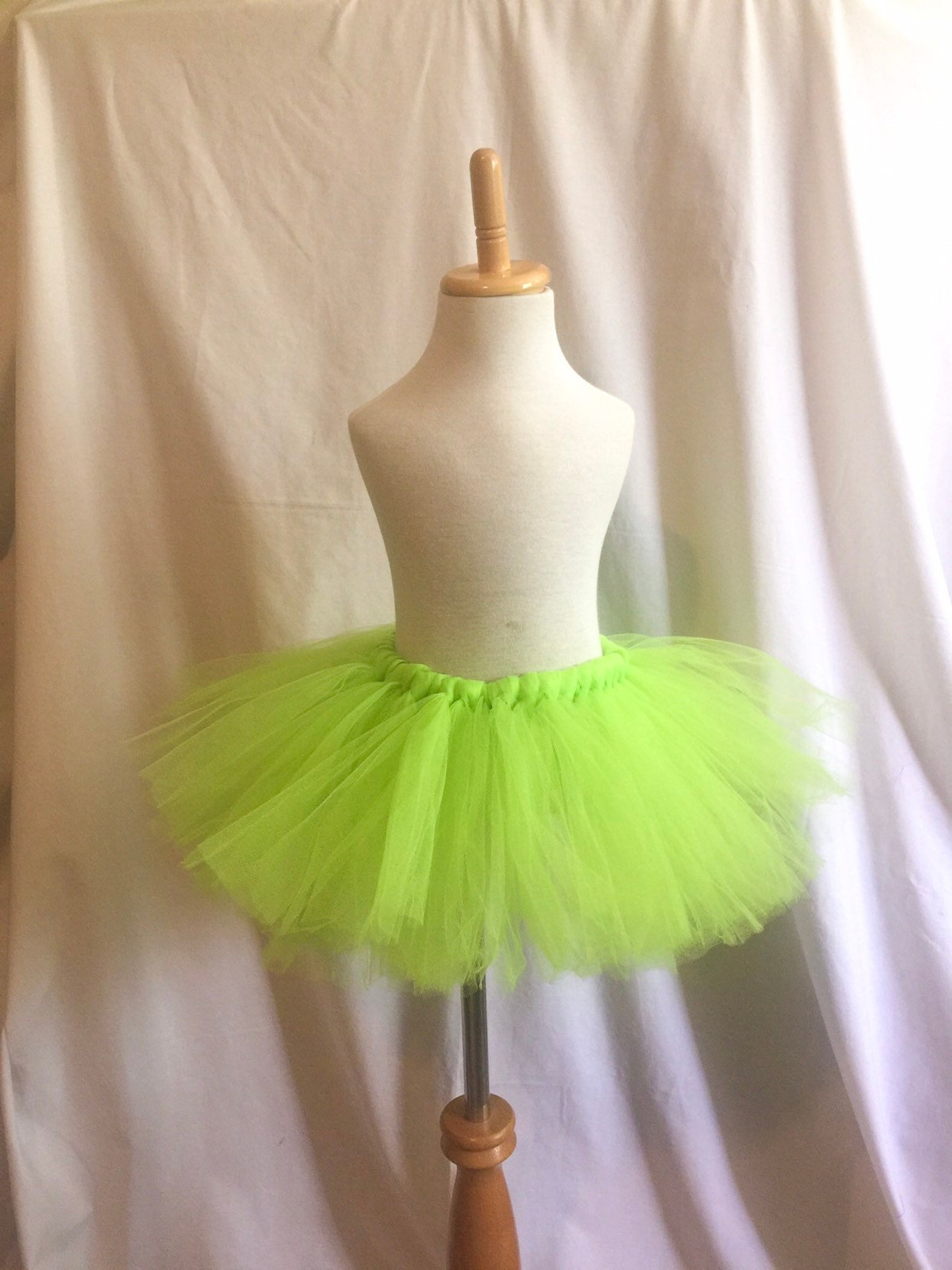 Green Tutu Neon Green Tutu Little Girl Tutu Toddler Tutu Short Etsy