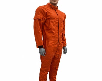 Macacão de piloto personalizado - Macacão de explorador espacial galáctico - Fantasia de piloto de ficção científica para cosplay