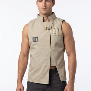 Boba Fett Flight Suit & Flak Vest: Star Wars Inspired Mandalorian Cosplay Costume