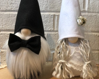 Bride And Groom Gnome Etsy