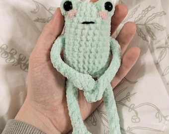 Leggy Frog Crochet Pattern | No Sew Frog Amigurumi Pattern | Beginner Friendly (English ONLY)