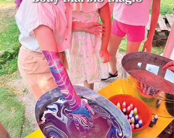 Body Art Glitter Paint Set - 10 Farben